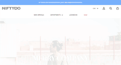 Desktop Screenshot of nifty-do.com
